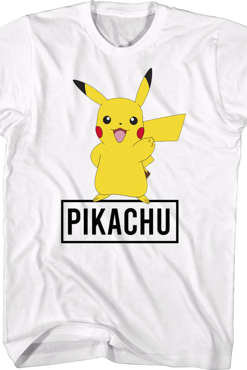Pikachu Pose Pokemon T-Shirt