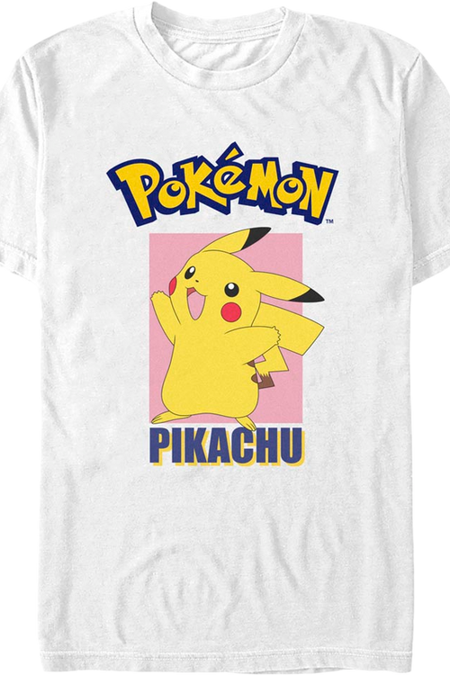 Pikachu Square Pokemon T-Shirt