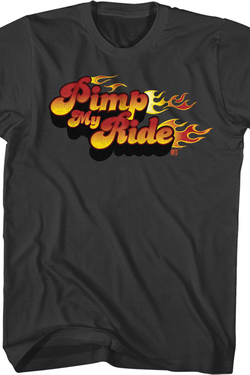 Pimp My Ride Flames MTV Shirt