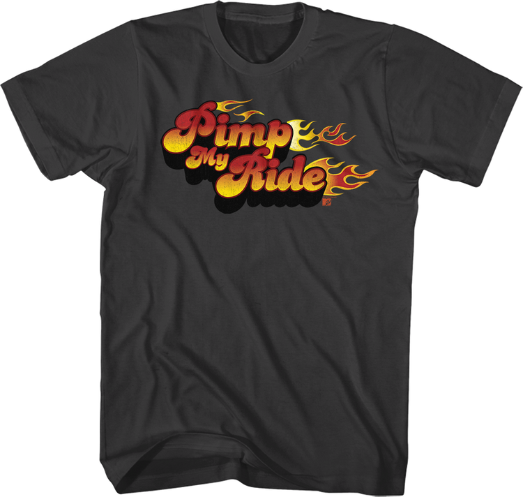 Pimp My Ride Flames MTV Shirt