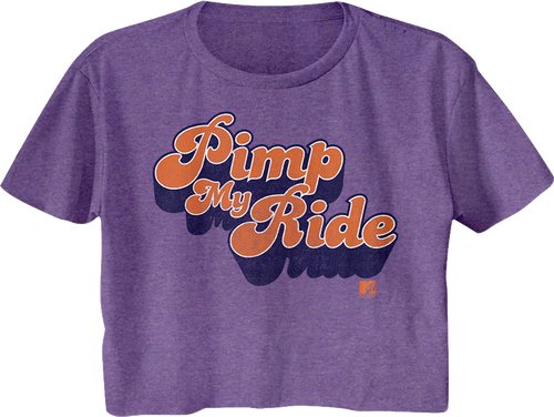Ladies Pimp My Ride MTV Crop Top