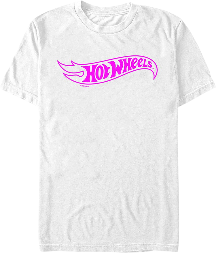 Pink Logo Hot Wheels T-Shirt