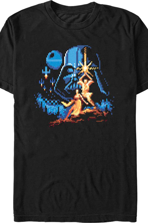 Pixel Art Poster Star Wars T-Shirt