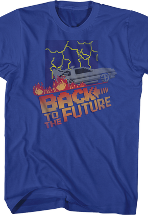 Pixel Back To The Future Shirt