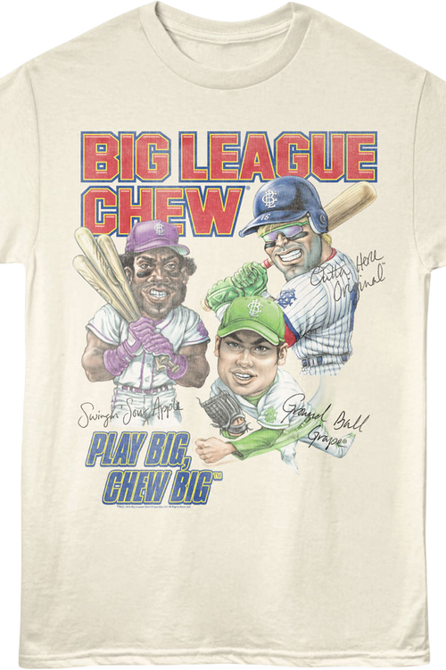Play Big Chew Big Autographs Big League Chew T-Shirt