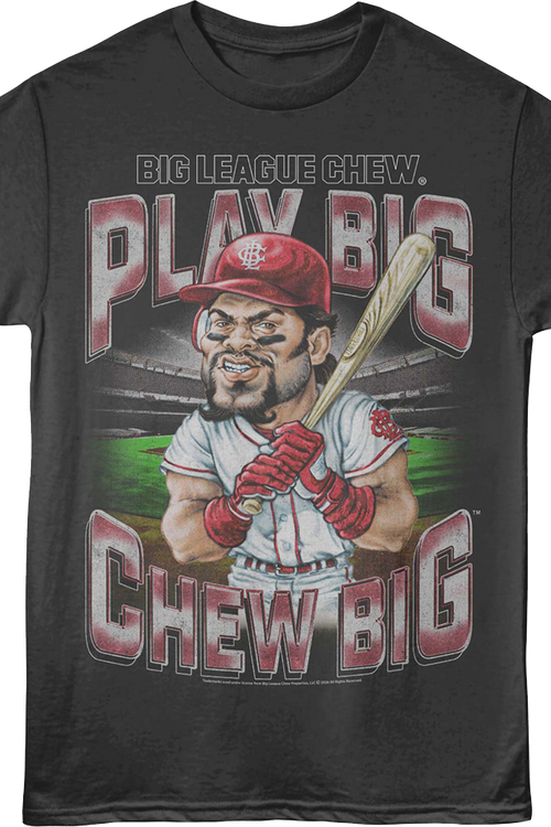 Play Big Chew Big Batter Pose Big League Chew T-Shirt