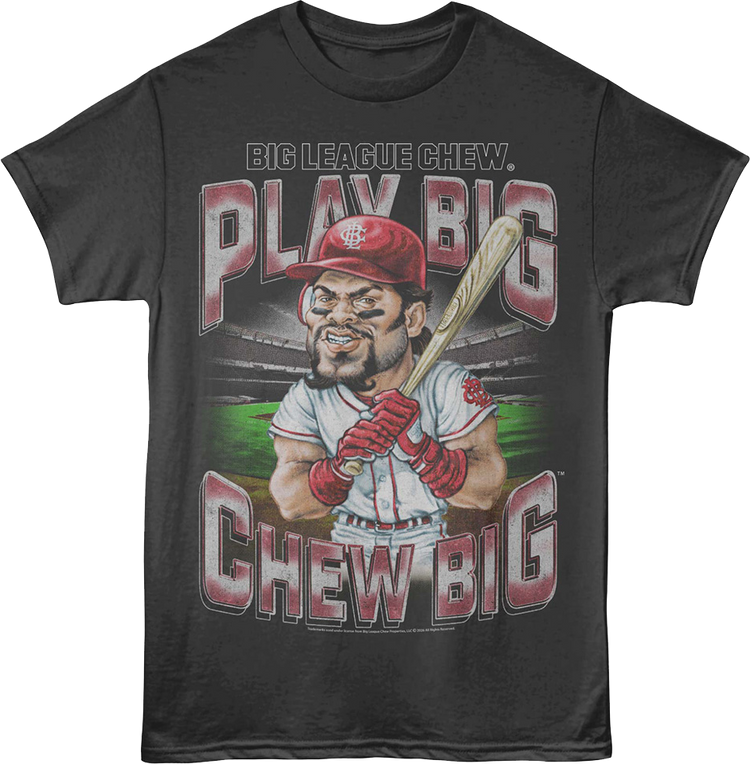 Play Big Chew Big Batter Pose Big League Chew T-Shirt