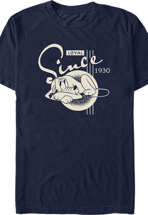 Pluto Loyal Since 1930 Disney T-Shirt
