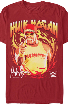 Pointing Hulk Hogan T-Shirt