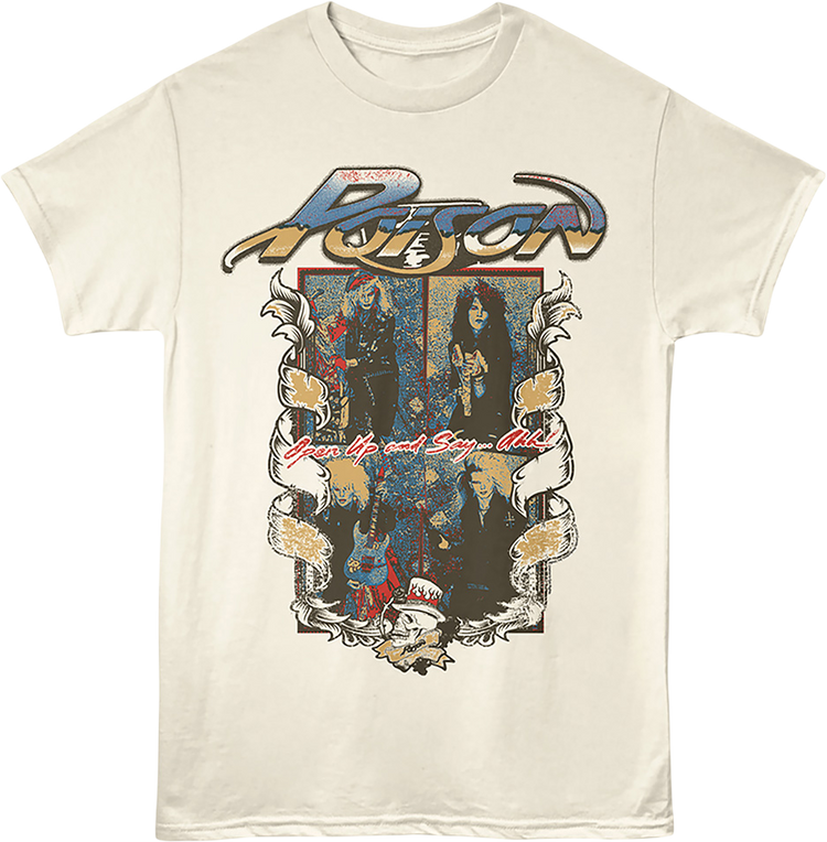 Open Up and Say Ahh Collage Poison T-Shirt