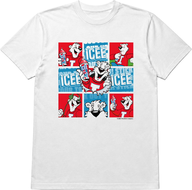 Polar Bear Collage ICEE T-Shirt