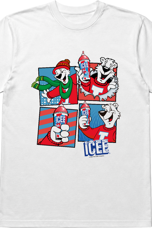 Polar Bear Panels ICEE T-Shirt