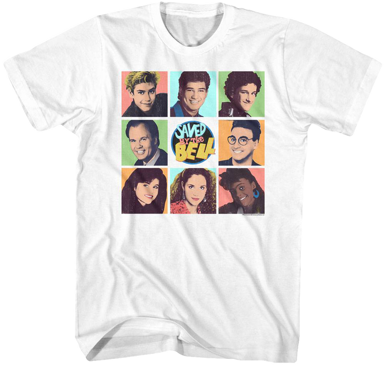Pop Art Saved By The Bell T-Shirt