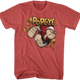 Popeye Gold Banner T-Shirt thumbnail