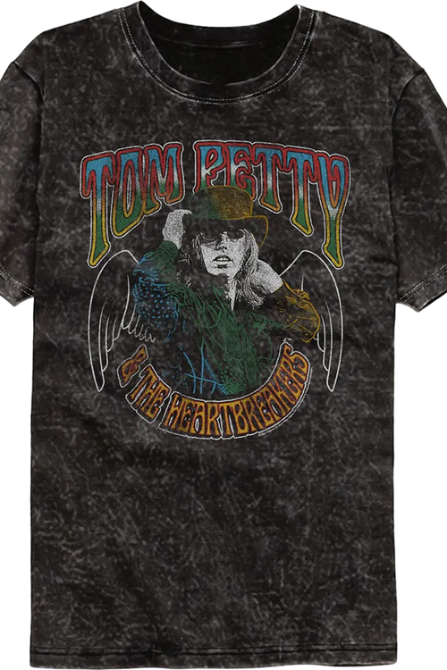 Pose With Wings Tom Petty & The Heartbreakers Mineral Wash T-Shirt