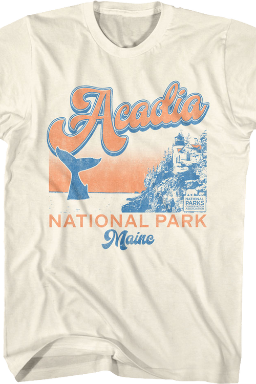 Postcard Acadia National Park T-Shirt