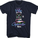 Retro Powered By Flux Capacitor Back To The Future T-Shirt thumbnail