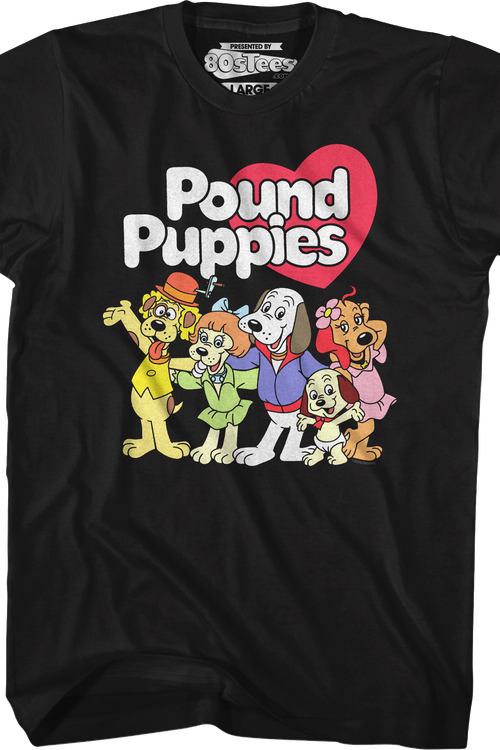 Core Crew Pound Puppies T-Shirt