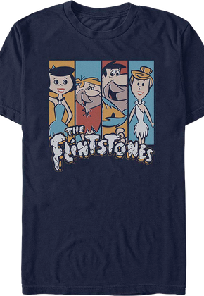 Prehistoric Panels Flintstones T-Shirt
