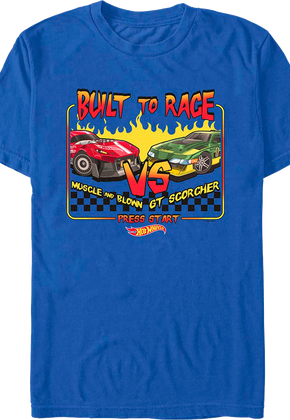 Press Start Hot Wheels T-Shirt