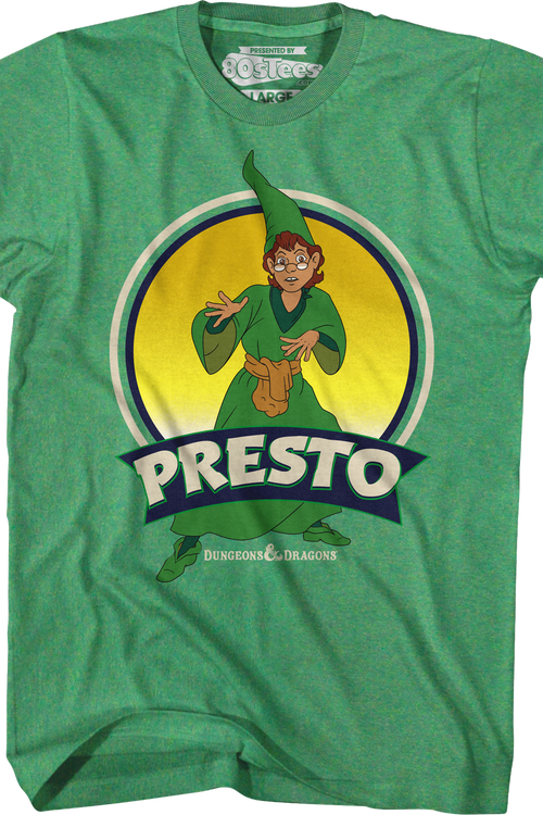 Presto Retro Circle Dungeons & Dragons T-Shirt