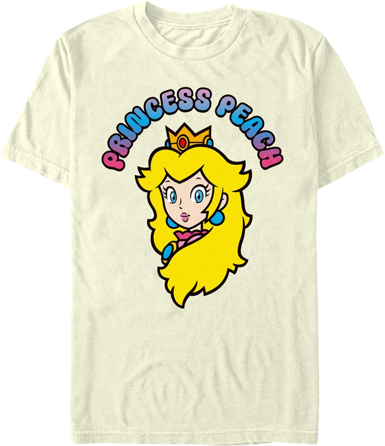 Princess Peach Power Super Mario Bros. Nintendo T-Shirt