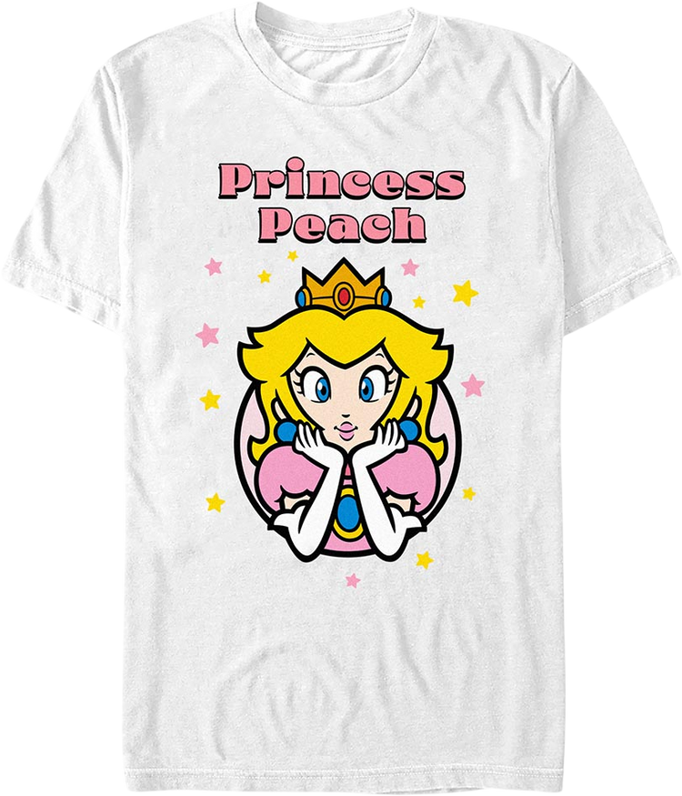 Princess Peach Stars Super Mario Bros. Nintendo T-Shirt
