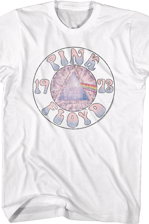 Dark Side of the Moon Prism Circle Pink Floyd T-Shirt