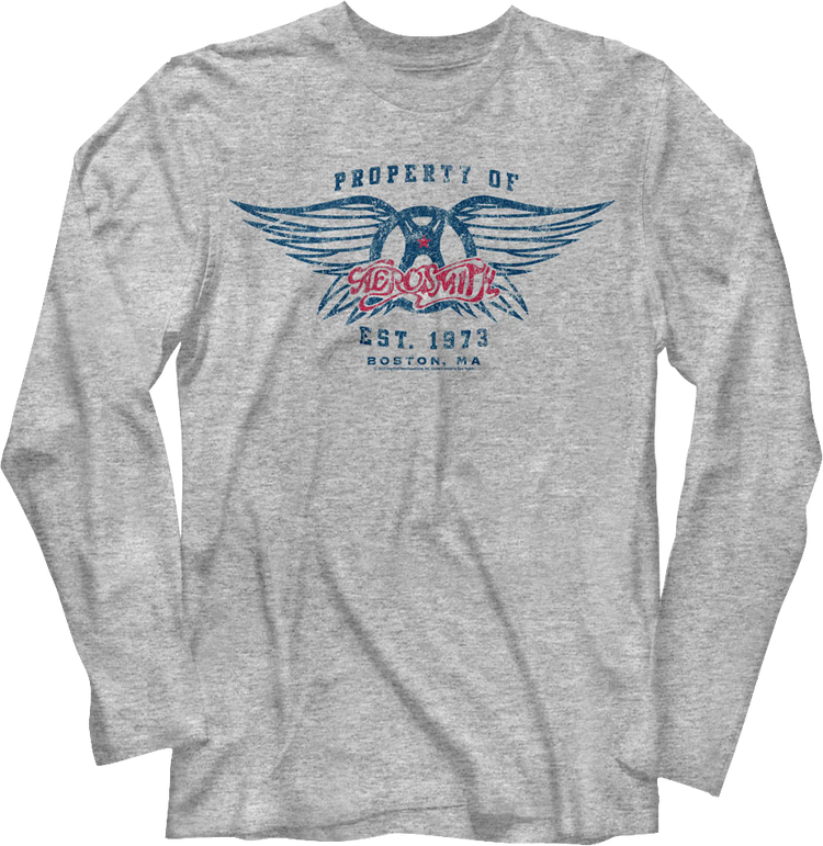 Property Of Aerosmith Long Sleeve Shirt