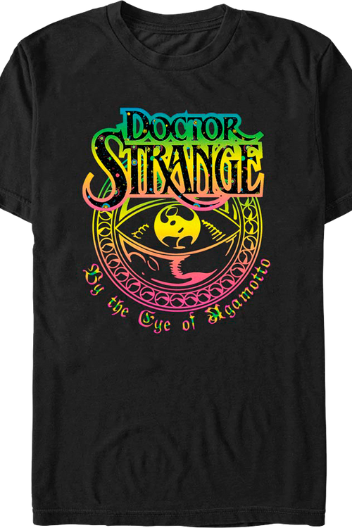 Psychedelic Eye of Agamotto Doctor Strange Marvel Comics T-Shirt