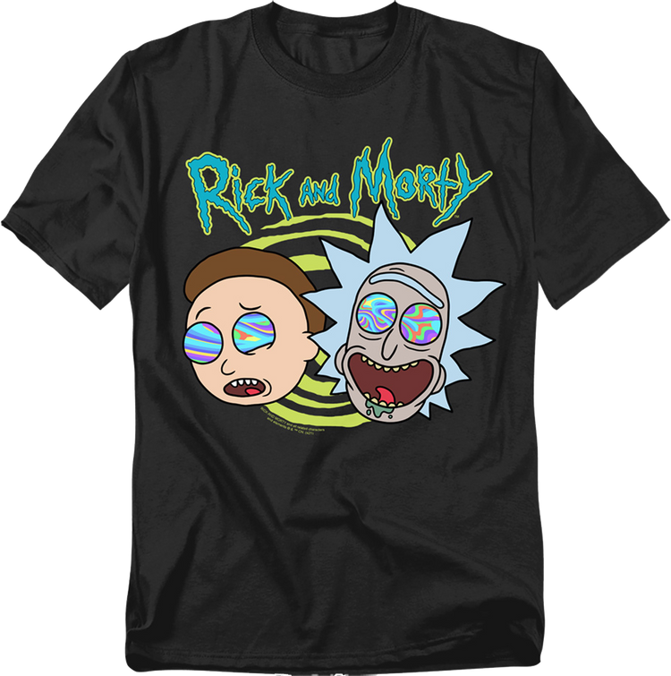 Psychedelic Rick And Morty T-Shirt