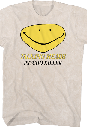 Psycho Killer Talking Heads Mineral Wash T-Shirt