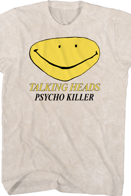 Psycho Killer Talking Heads Mineral Wash T-Shirt