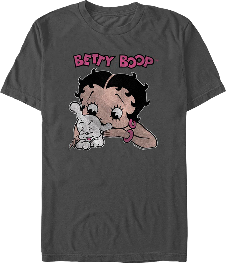 Pudgy And Betty Boop T-Shirt