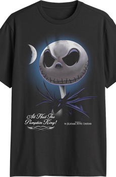 Pumpkin King Moon Nightmare Before Christmas T-Shirt