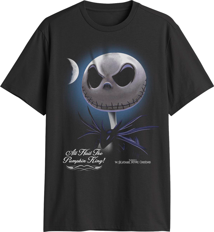 Pumpkin King Moon Nightmare Before Christmas T-Shirt