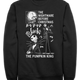 Pumpkin King Nightmare Before Christmas Sweatshirt thumbnail