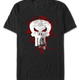 Punisher Blood-Splattered Skull Logo Marvel Comics T-Shirt thumbnail