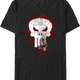 Punisher Blood-Splattered Skull Logo Marvel Comics T-Shirt thumbnail