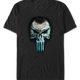 Punisher Hairline Logo Marvel Comics T-Shirt thumbnail