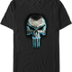Punisher Hairline Logo Marvel Comics T-Shirt thumbnail