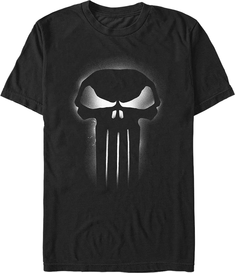 Punisher Skull Icon Marvel Comics T-Shirt