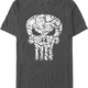 Punisher Shattered Skull Logo Marvel Comics T-Shirt thumbnail