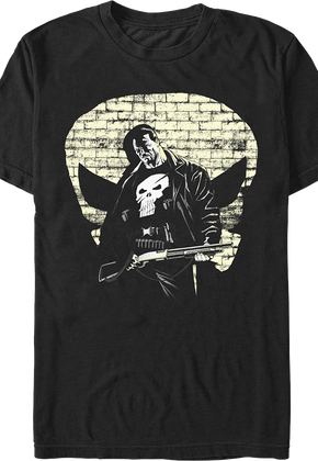 Punisher Skull Spotlight Marvel Comics T-Shirt