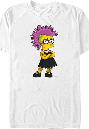 Punk Lisa Simpsons T-Shirt