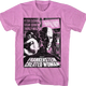 Purple Frankenstein Created Woman Hammer Films T-Shirt thumbnail