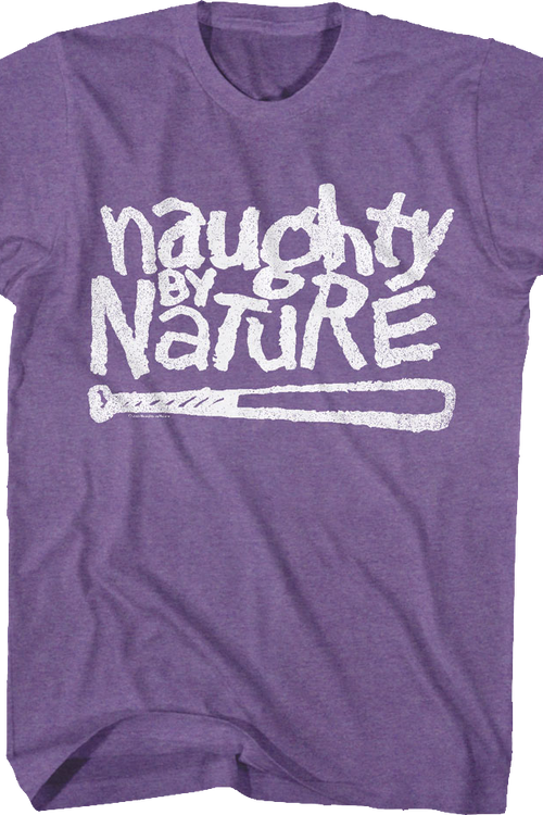 Purple Logo Naughty By Nature T-Shirt