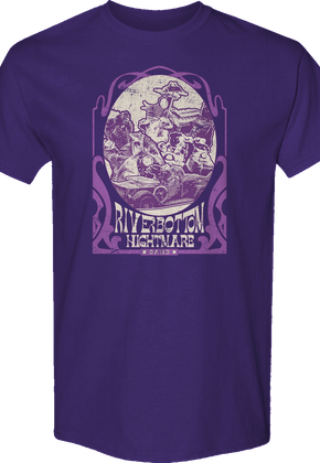 Purple Riverbottom Nightmare Band Emmet Otter T-Shirt