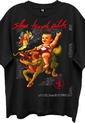 Purple Stone Temple Pilots Oversized T-Shirt