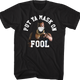Put Ya Mask On Fool Mr. T Shirt thumbnail